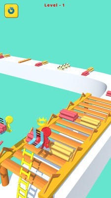 搭个桥跑酷